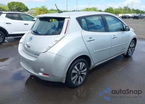 2017 Nissan Leaf Sl z USA, uszkodzony, nr VIN 1N4BZ0CP6HC305848